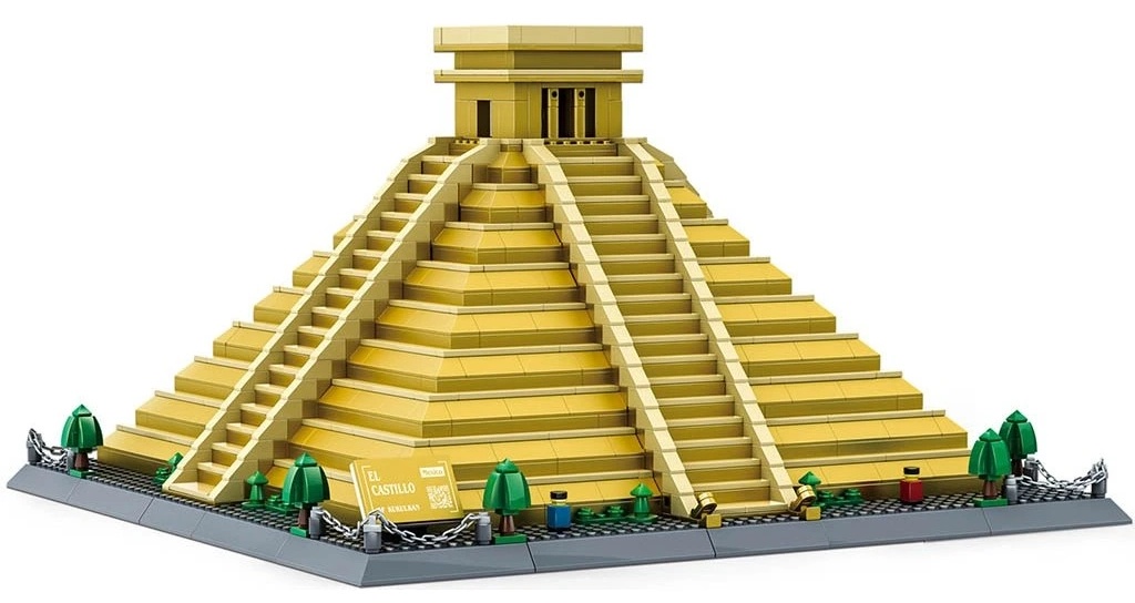 Set de construcție Wange El Castillo-Kukulkan 1340pcs (6225)