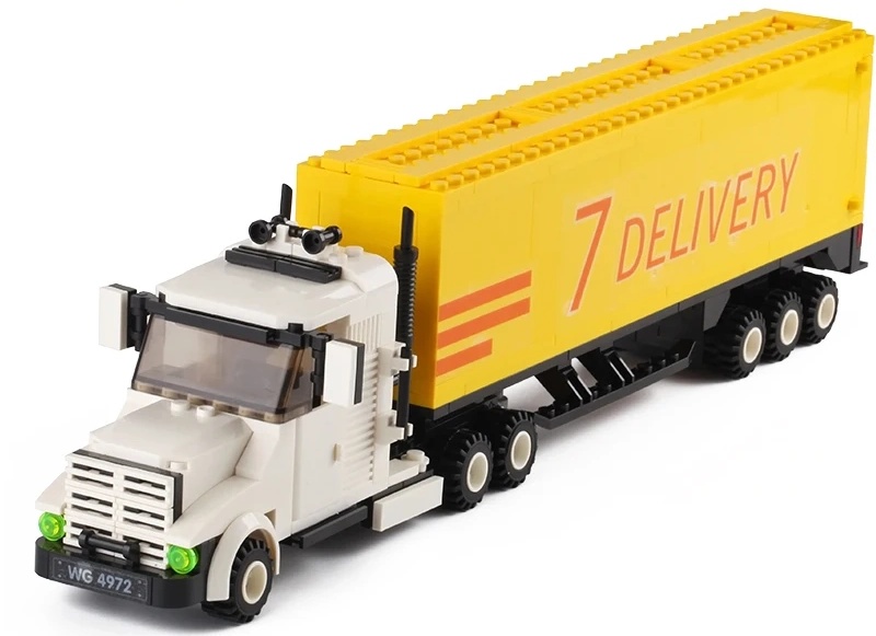 Set de construcție Wange Goods Vehicle 333pcs (4972)