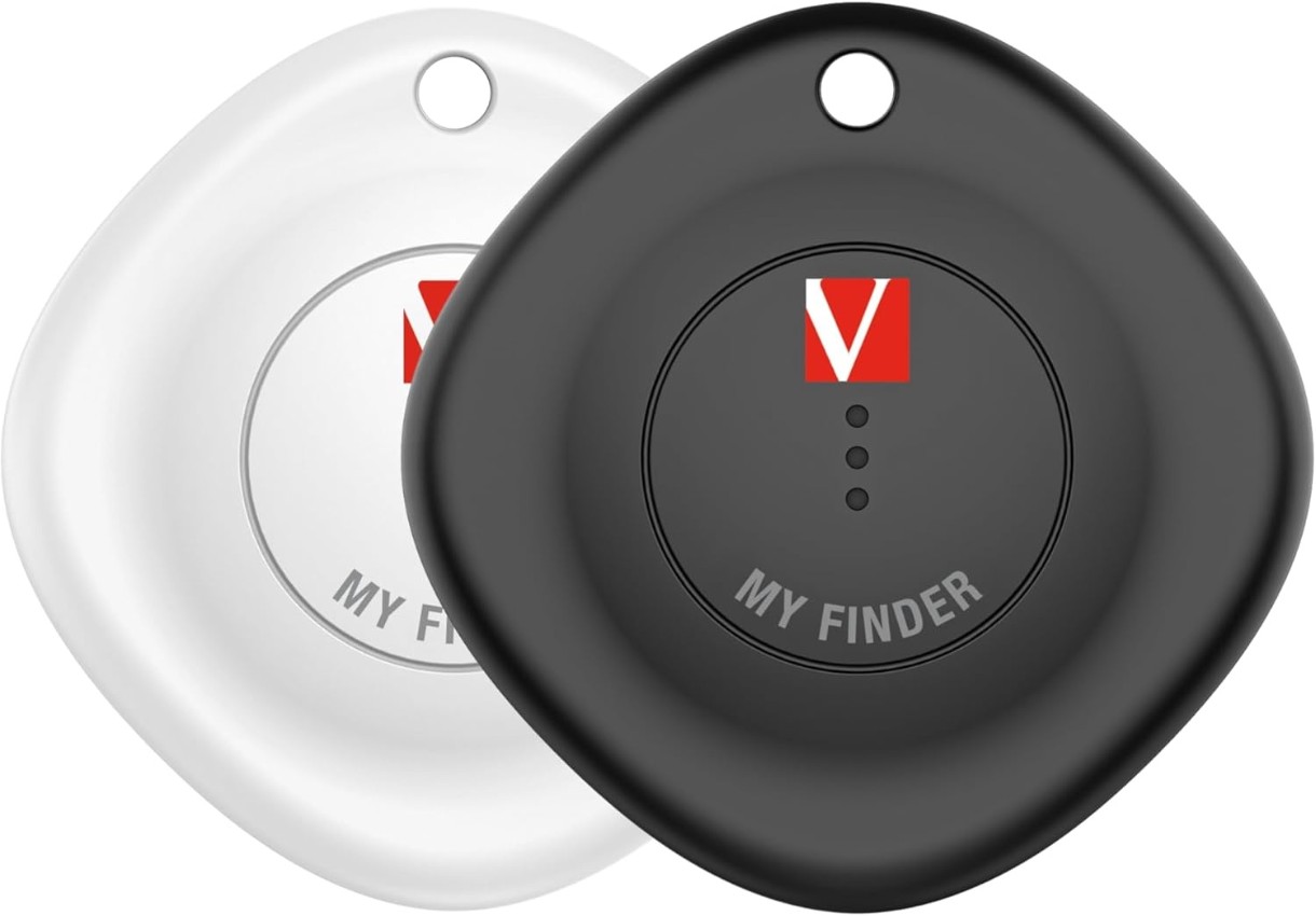 Bluetooth-Tracker Verbatim My Finder Bluetooth Tracker 2 Pack Black/White