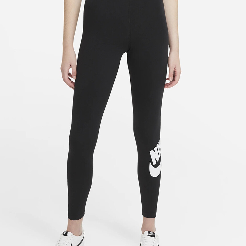 Женские леггинсы Nike Sportswear Essential Black/White, s.XS