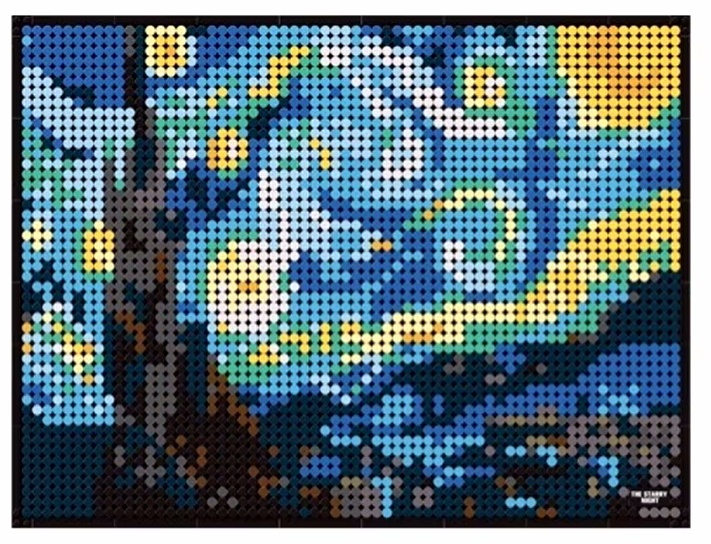 Set de construcție Wange The Starry Night 3262pcs (5123)