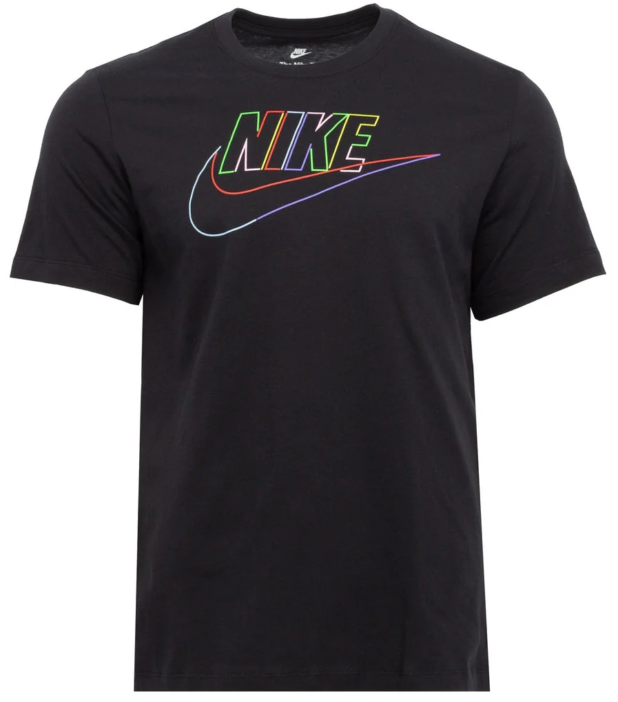 Мужская футболка Nike M Nsw Tee Club+ Brd Pk Hbr Black, s.XL
