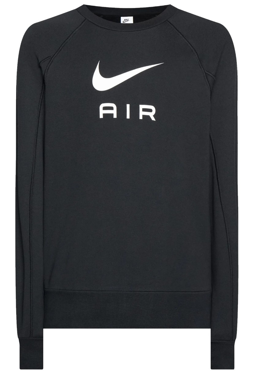 Hanorac pentru bărbați Nike Sweater Sportswear Air Black/White, s.S