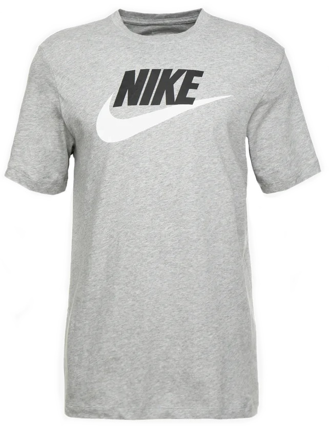 Tricou bărbătesc Nike Shirt Sportswear Just Do It Tee Icon Futura Dark Grey Heather/Black, s.S