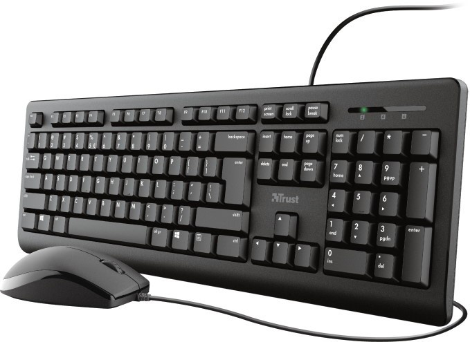 Комплект Trust Primo Black (25347)