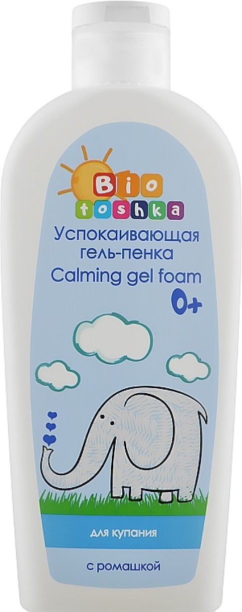 Gel de duș pentru bebeluși Bioton Biotoshka Gel-Foam 250ml