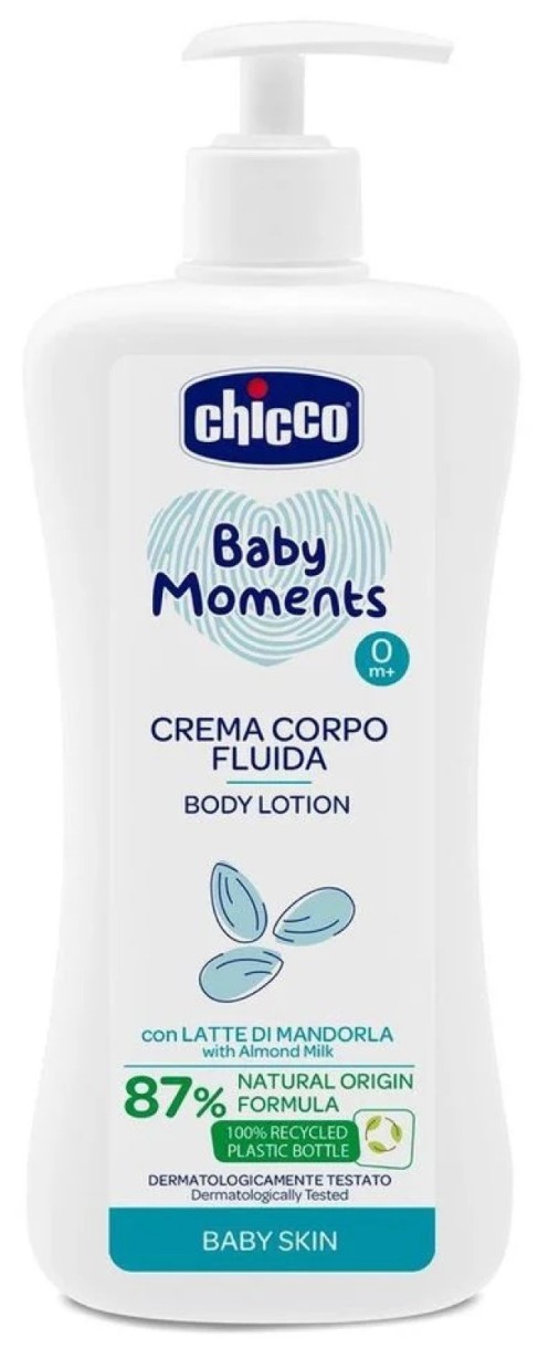 Детский лосьон Chicco Baby Moments Body Lotion 0m+ 500ml