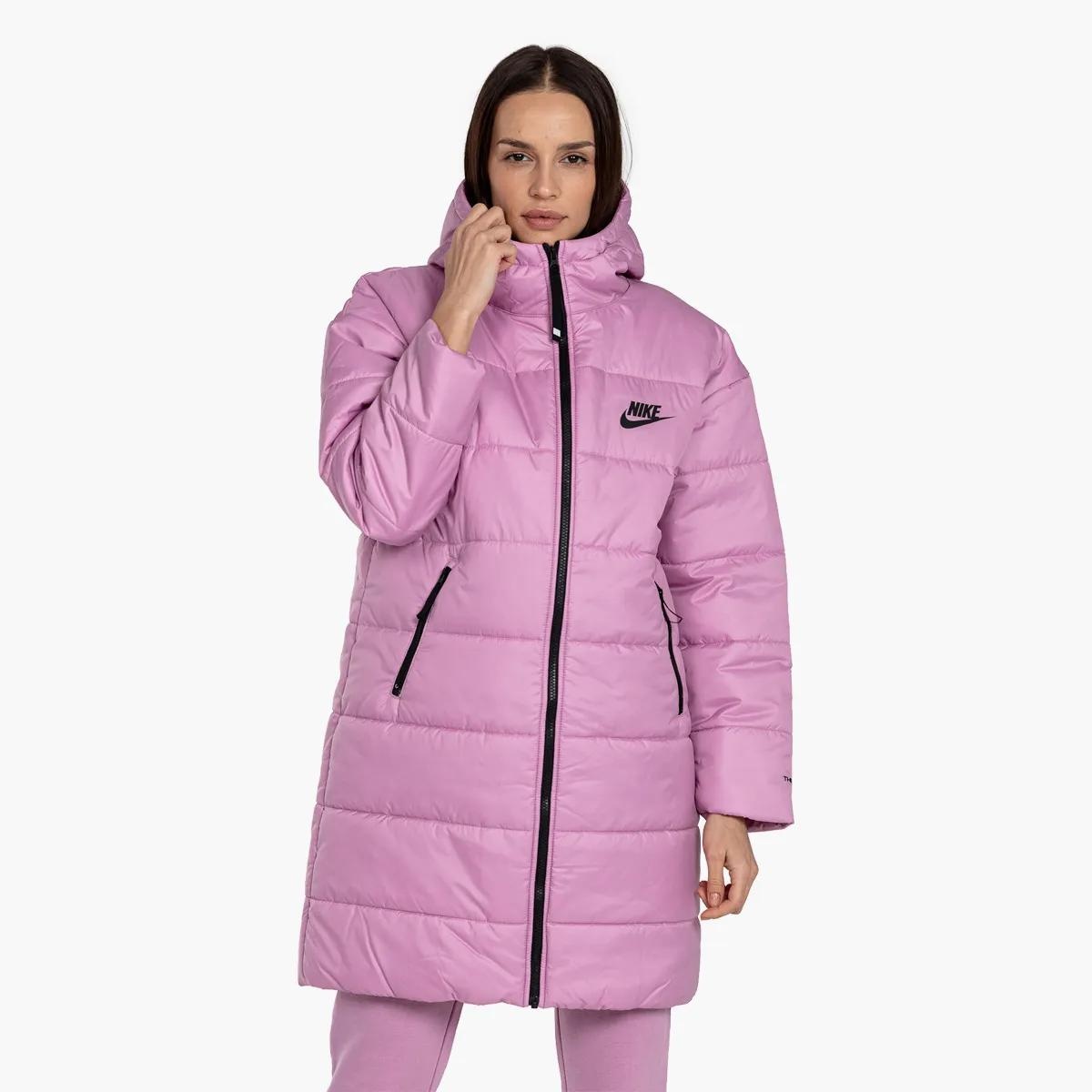 Geacă pentru dame Nike W Nsw Syn Tf Rpl Hd Parka Pink/Black, s.S