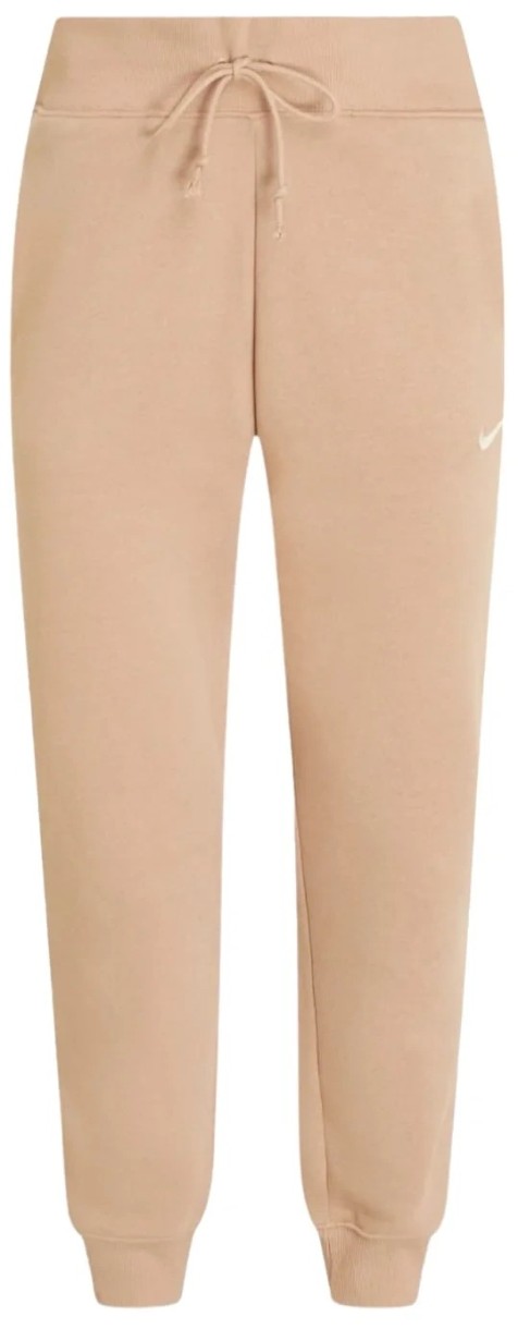 Pantaloni spotivi de dame Nike W Nsw Phnx Flc Hr Pant Std Hemp/Sail, s.XL