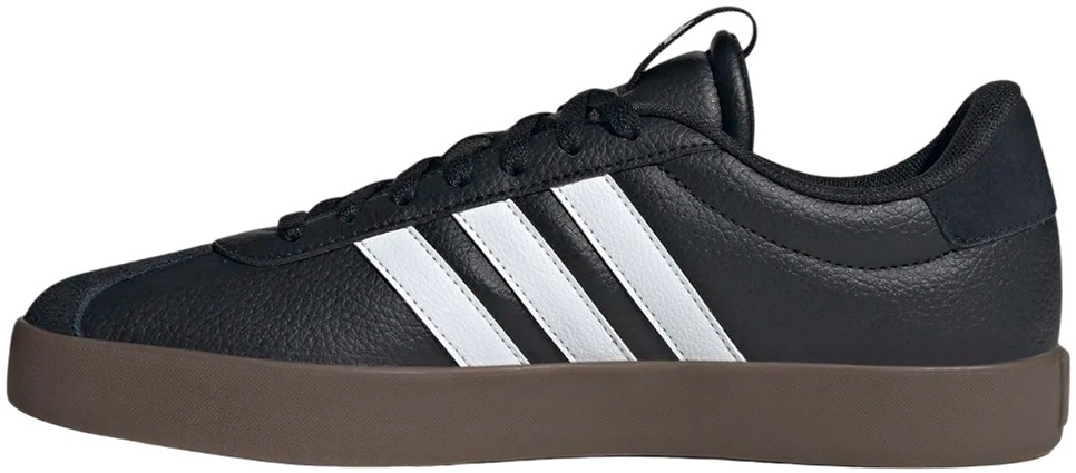 Кеды мужские Adidas Vl Court 3.0 Core Black/Cloud White/Gum, s.40.5