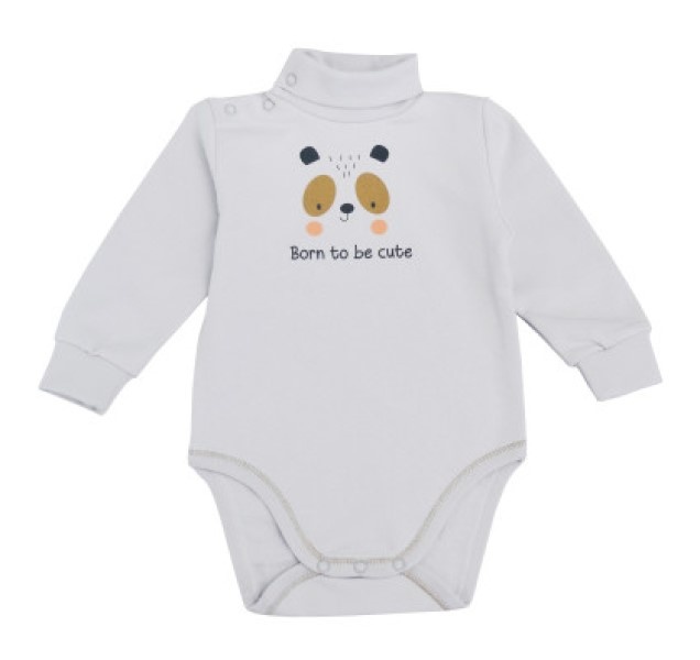 Body pentru copii Minikin Happy Baby 68cm Light Gray (242770168)
