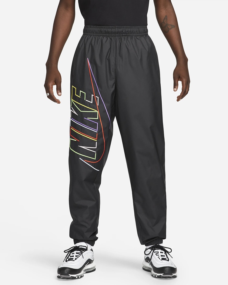 Мужские спортивные штаны Nike M Nk Club Wvn Pant Mcf Black, s.XL