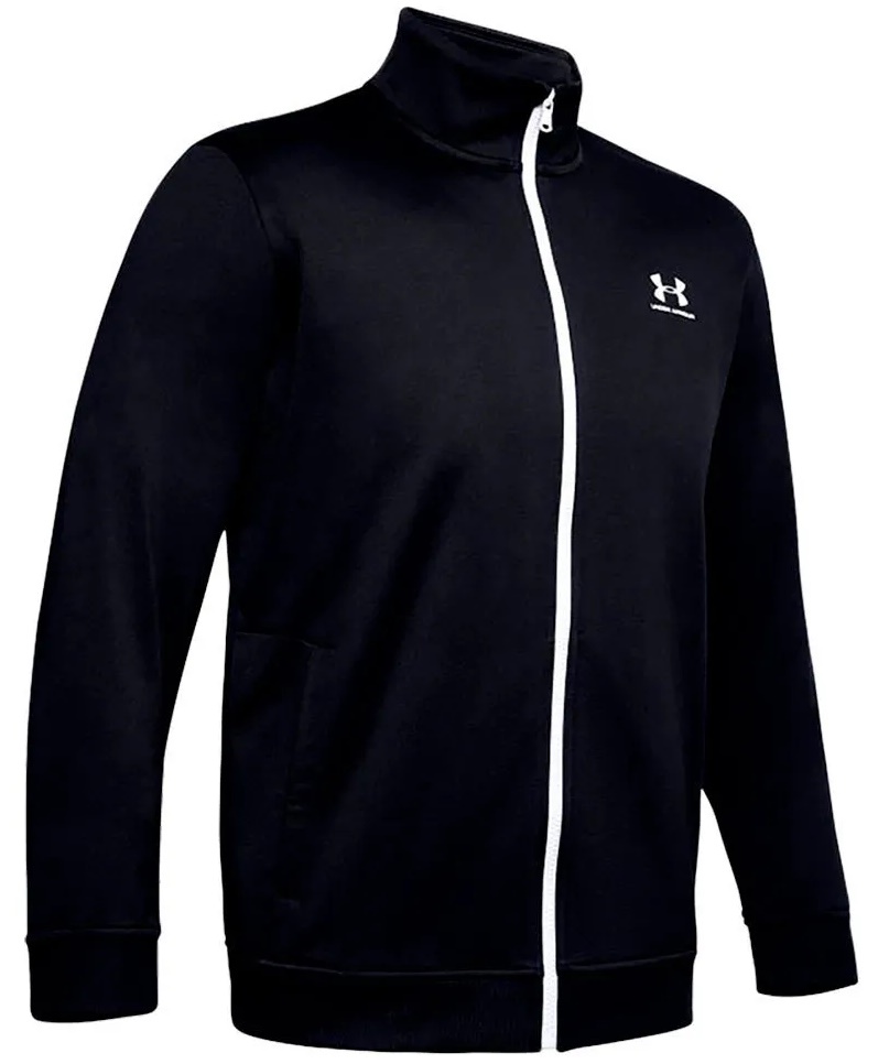 Jachetă pentru bărbați Under Armour Sportstyle Tricot Jacket Black, s.XL