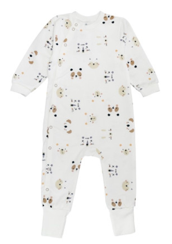 Salopetă-slip pentru copii Minikin Happy Baby 86cm Muzzle (242870186)