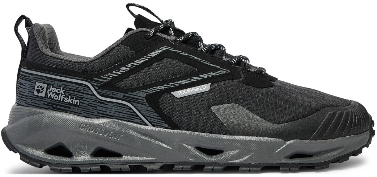 Кроссовки мужские Jack Wolfskin Prelight Texashield Low M Black, s.42.5