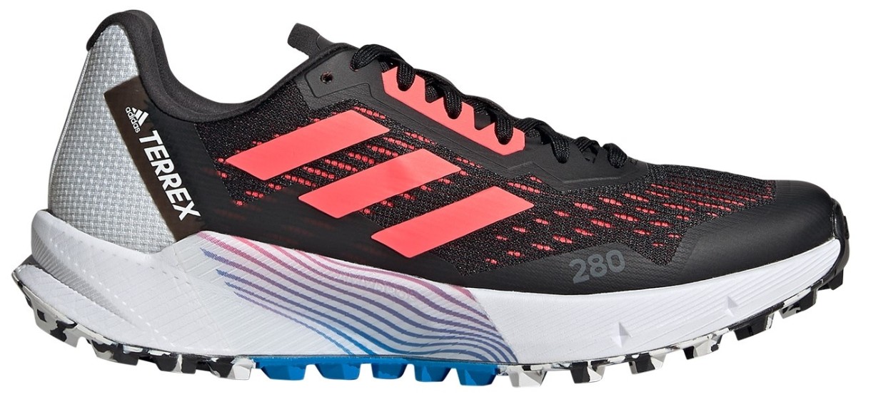 Adidași pentru dame Adidas Terrex Agravic Flow 2 W Core Black/Turbo/Blue Rush, s.36.5
