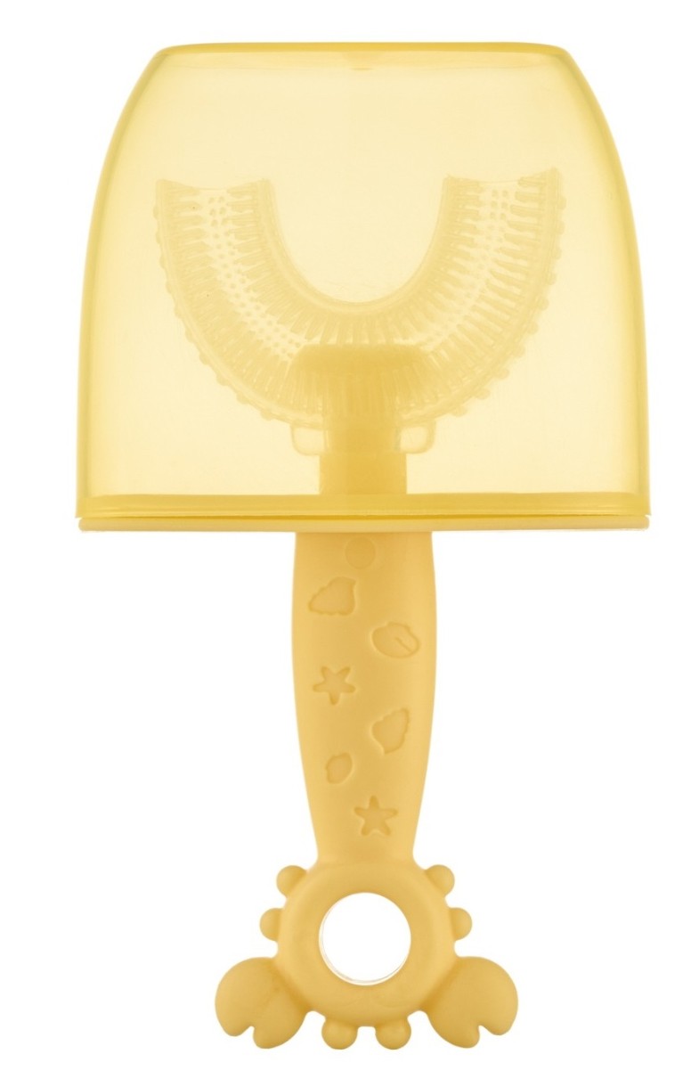 Periuta de dinti pentru copii Roxy Kids Crab Yellow (RTM-005-Y)