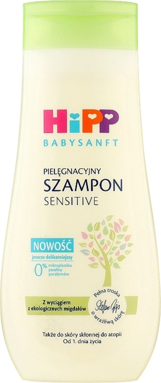 Gel de duș pentru bebeluși HiPP BabySanft Sensitive Shampoo & Shower Gel 200ml