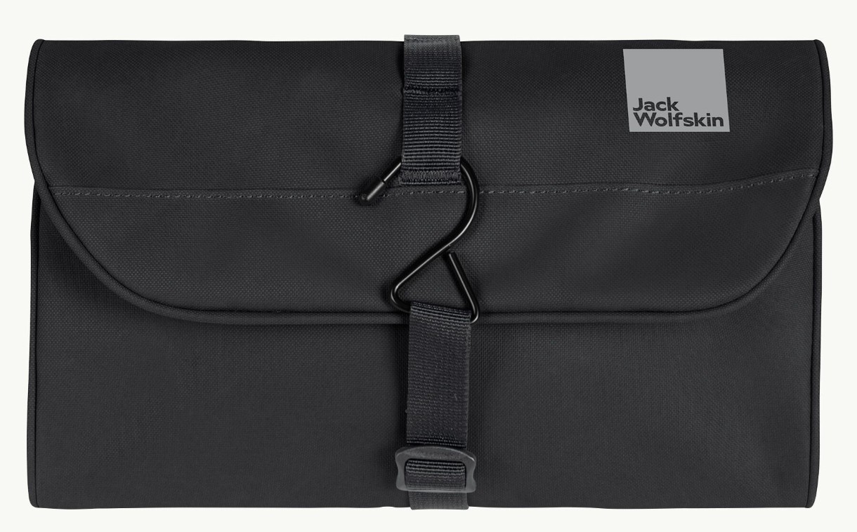 Pungă cosmetică Jack Wolfskin Konya Waschsalon Black