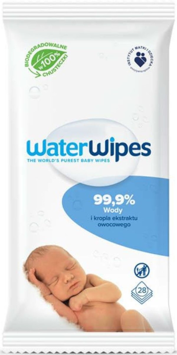 Şerveţele umede pentru copii Water Wipes 28pcs