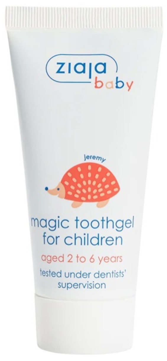 Детская зубная паста Ziaja Magic Toothgel 50ml