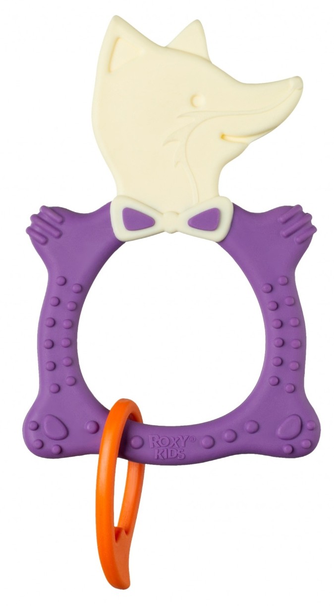 Игрушка-прорезыватель Roxy Kids Fox Violet (RSC-001-P)
