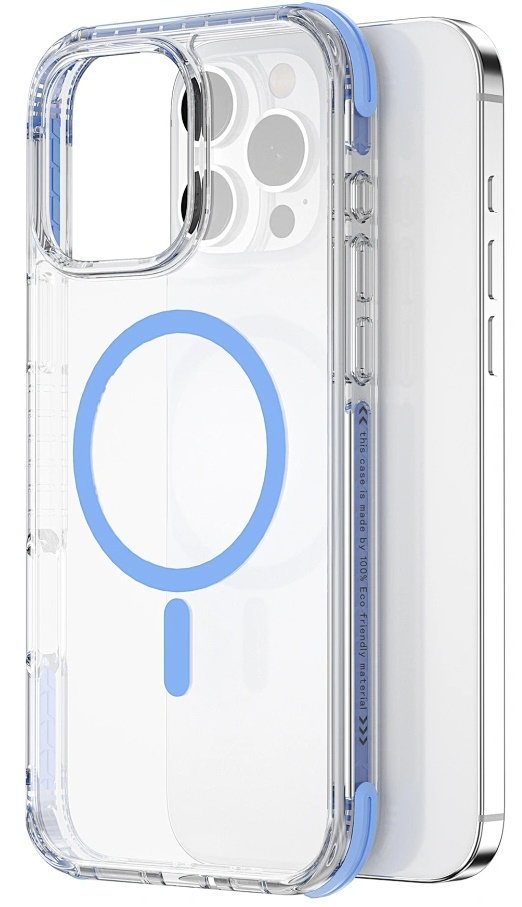 Чехол WiWU Hybrid Ultra for iPhone 16 Pro HCC-203 Blue