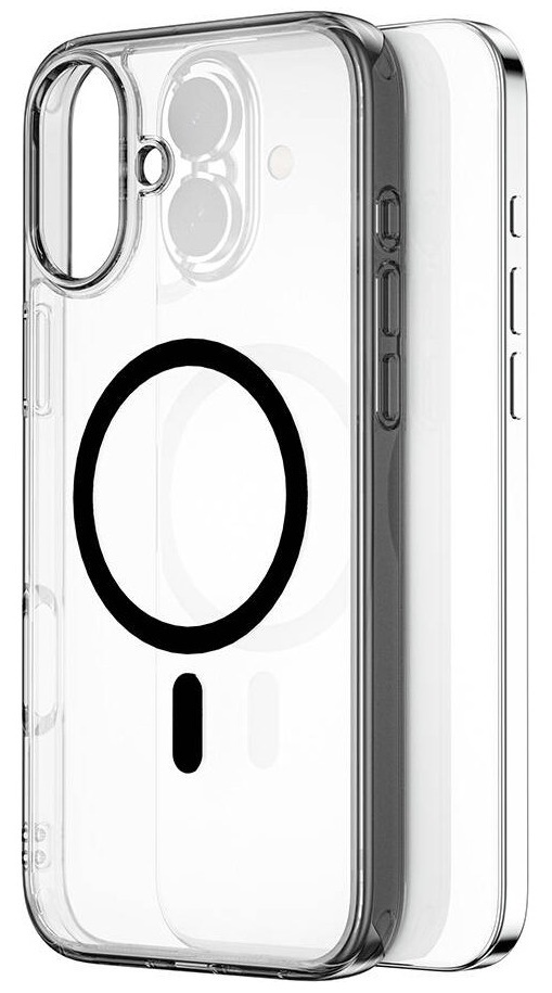 Husa de protecție WiWU iShield Pro for iPhone P16 MCC-101 Transparent Black