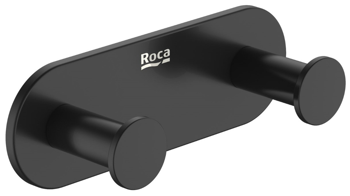 Держатель для полотенец Roca Hotels Round Black Mat (A817571C40)