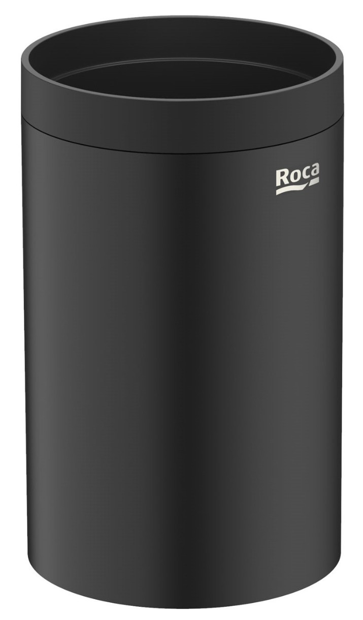 Pahar pentru periuțe de dinți Roca Hotels Round Black Mat (A817594C40)