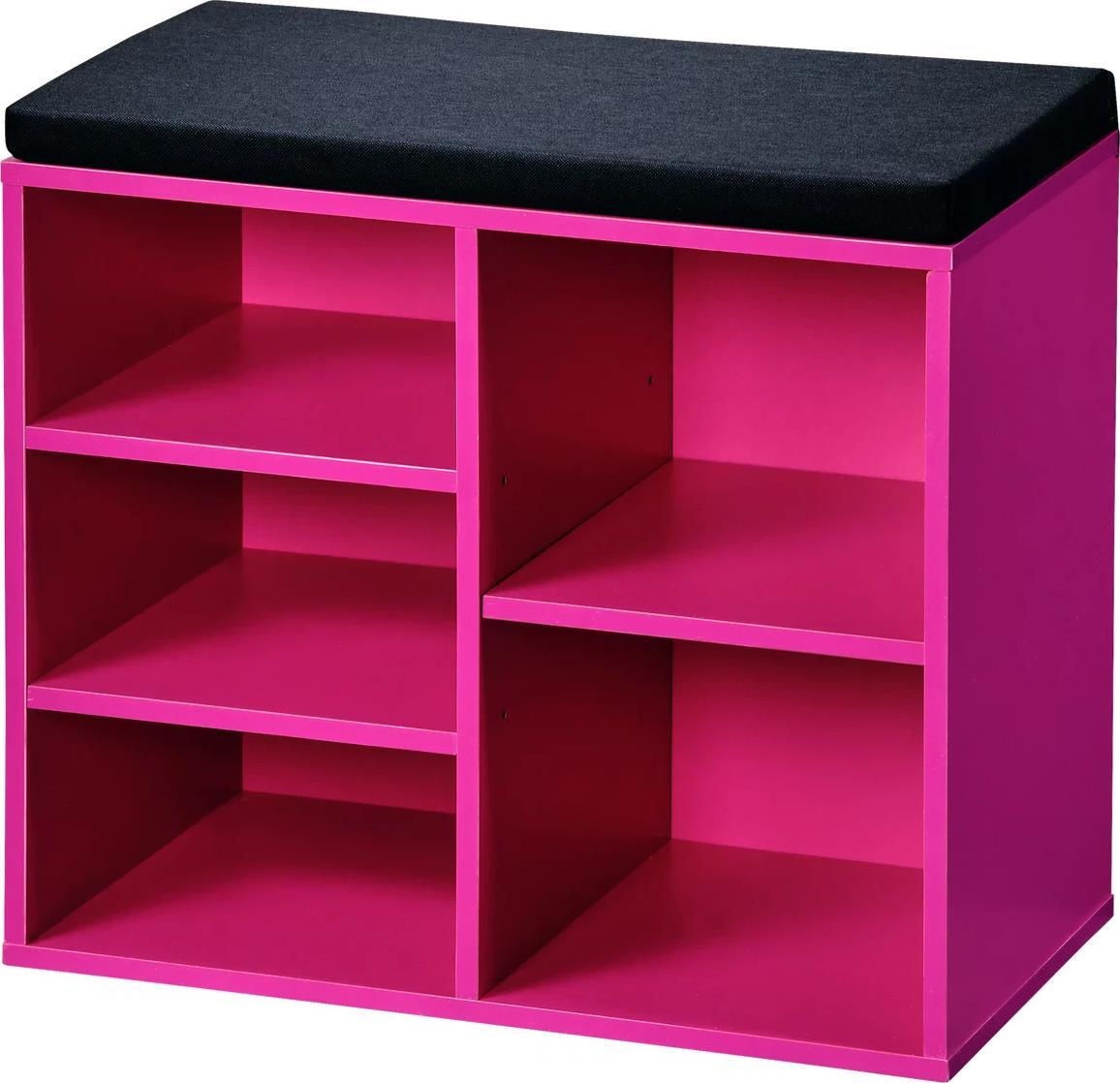 Обувница Kesper Pink/Black (15964)