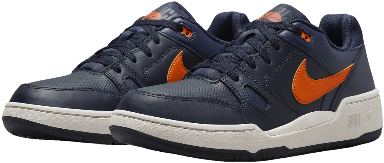 Кроссовки мужские Nike Full Force Low Dark Obsidian/Phantom/Safety Orange, s.45.5