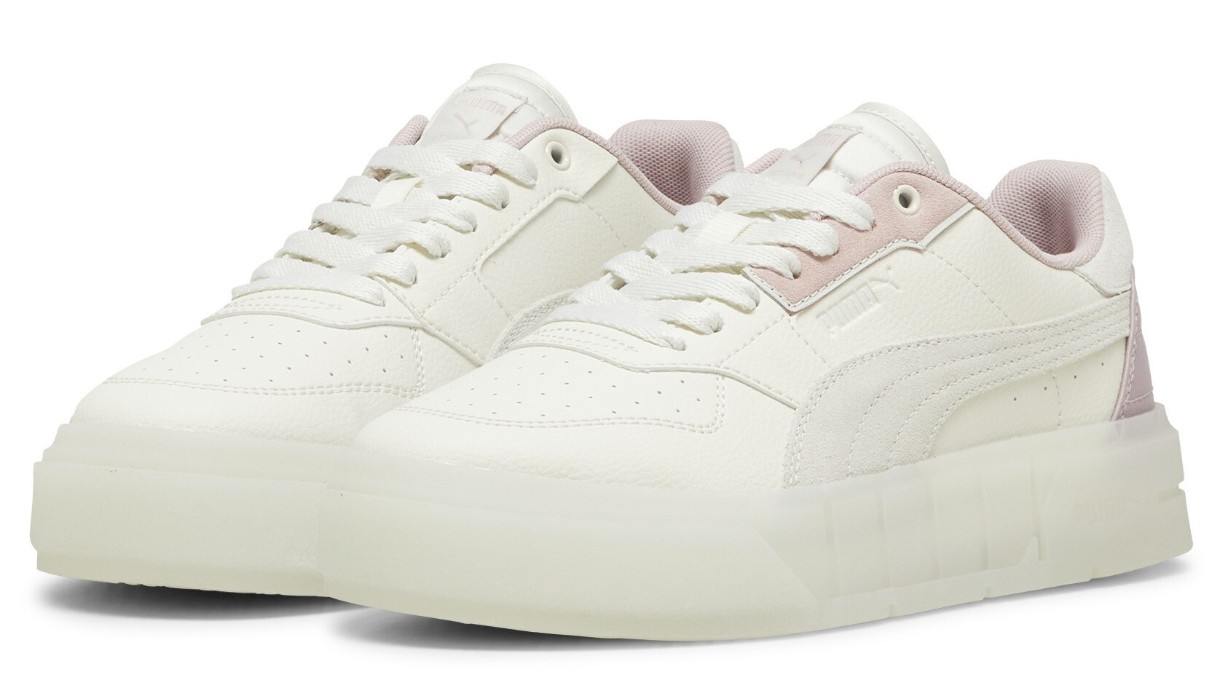 Кеды женские Puma Cali Court Alaska Wns Warm White/Vapor Gray, s.40.5