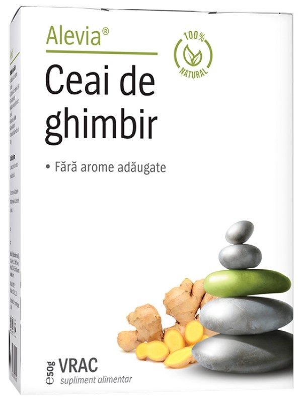 Чай Alevia Ghimbir 50g