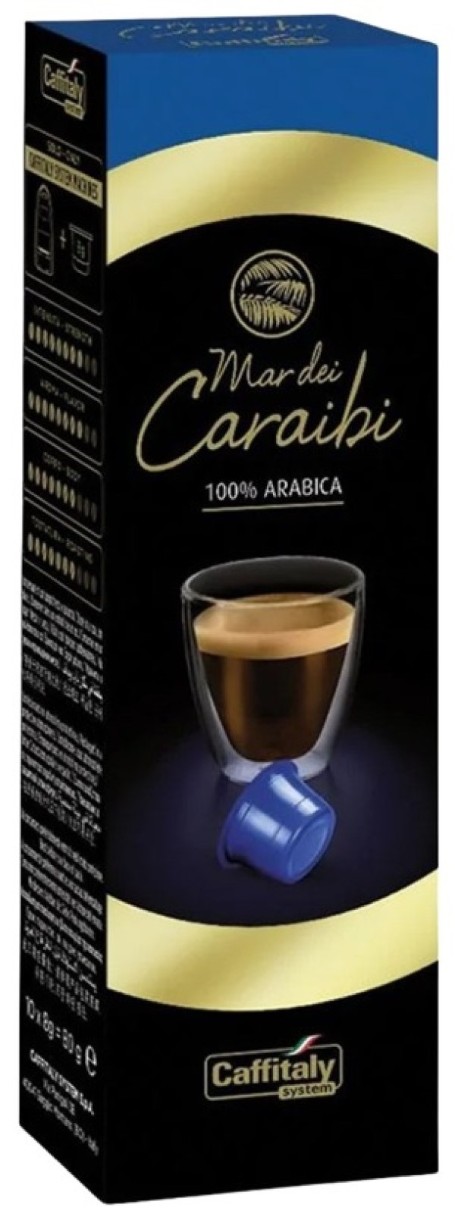 Capsule pentru aparatele de cafea Caffitaly System Mar Dei Caraibi