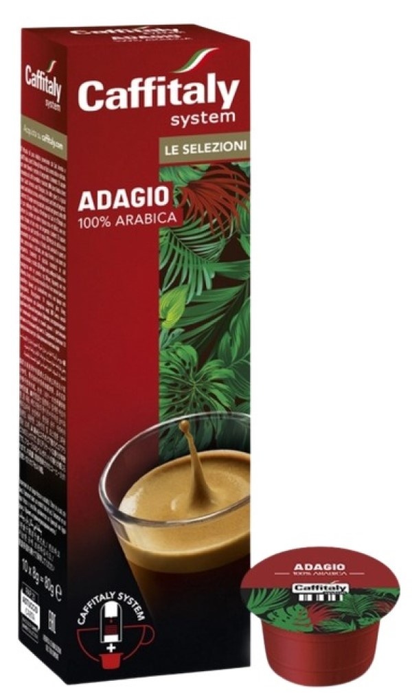 Capsule pentru aparatele de cafea Caffitaly System Premium Adagio