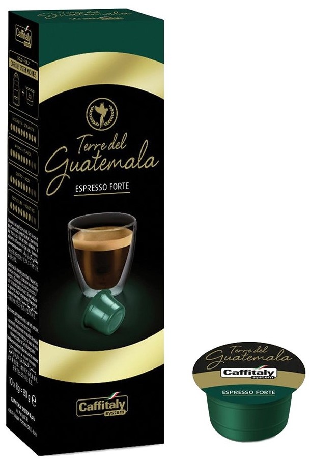 Capsule pentru aparatele de cafea Caffitaly System Terre Del Guatemala
