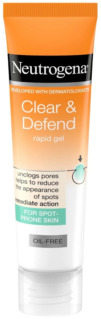 Гель для лица Neutrogena Clear & Defend Anti-Acnee Gel 15ml