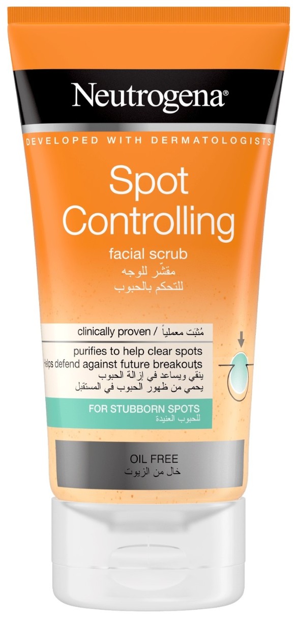 Scrub pentru fața Neutrogena Spot Controlling Facial Scrub 150ml