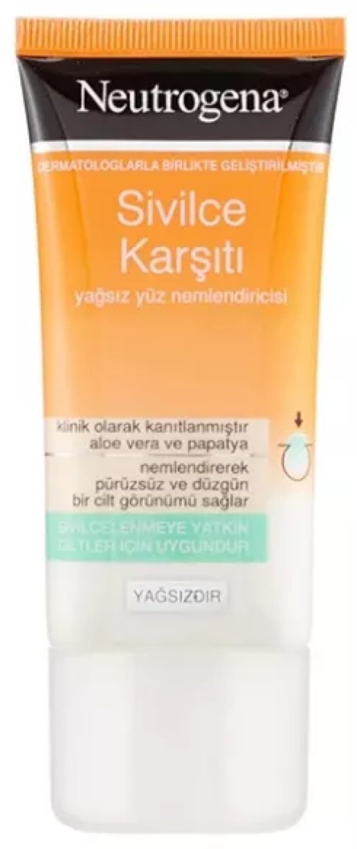 Крем для лица Neutrogena Visibly Anti-Acnee Сream 50ml