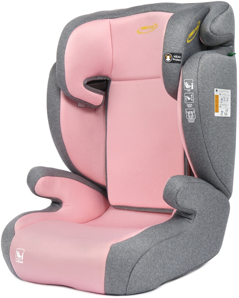 Детское автокресло Summer Baby Malaga I-Size (4241) Grey/Rose