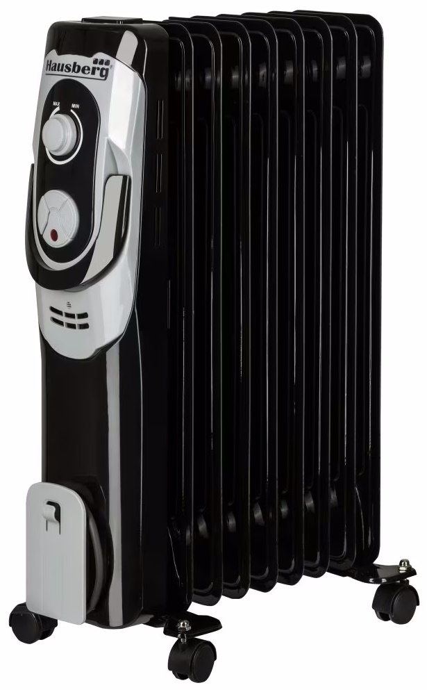 Calorifer electric cu ulei Hausberg HB-8910NG Black