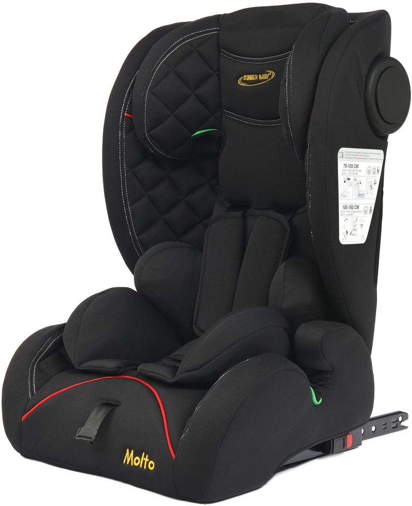 Детское автокресло Summer Baby Molto I-Size (4424) Black