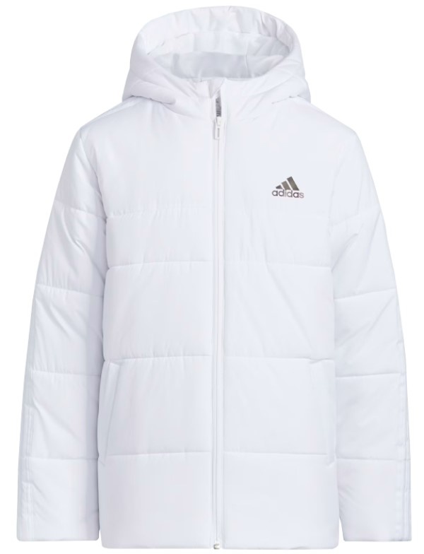 Geacă pentru copii Adidas Jg Cb Pad Jkt White, s.128