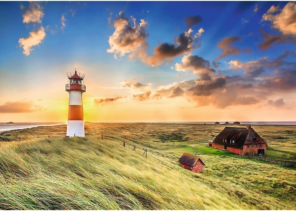 Пазл Trefl 1000 List-Ost Lighthouse Germany (10823)