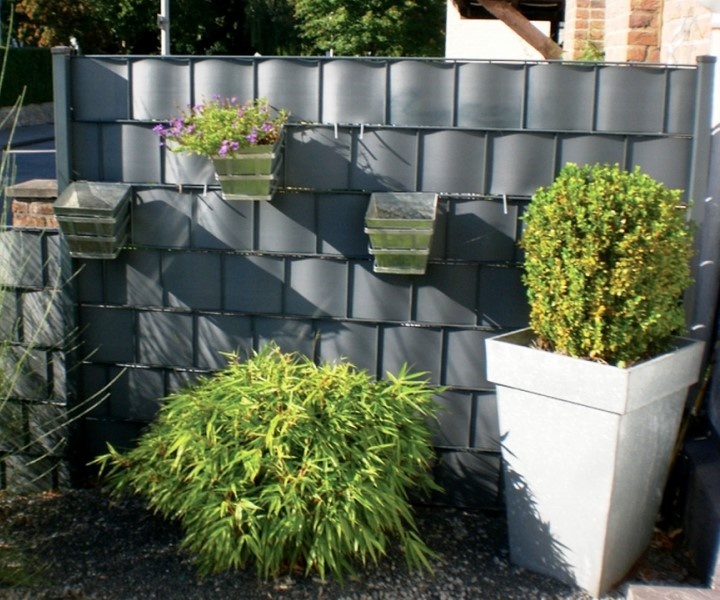 Искусственная изгородь Focteh 450gr 19cmx35m Anthracite