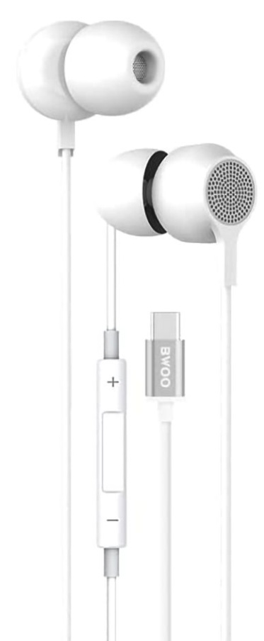 Наушники Bwoo HF157 Type-C White