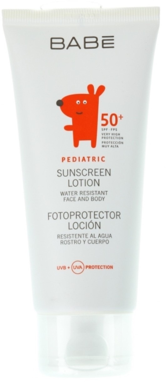 Loţiune de protecție solară Babe Pediatric Sunscreen Lotion SPF50+ 100ml