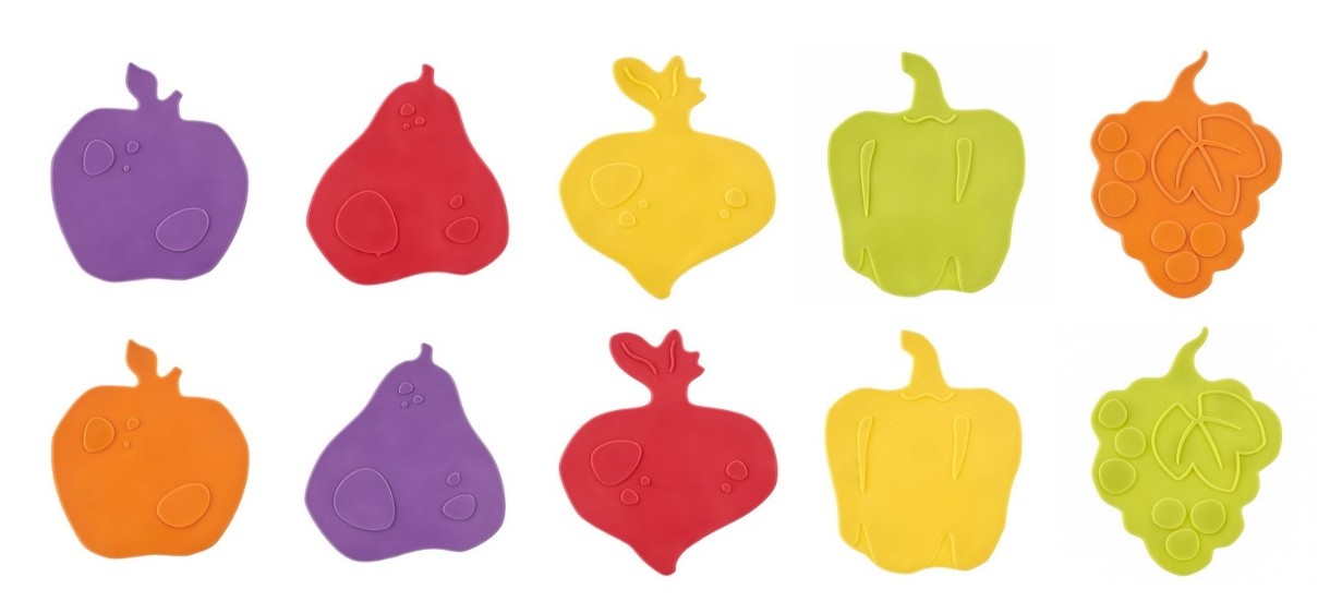 Мини коврики для ванной Roxy Kids Fresh Mix 10pcs (RBM-10-FM)