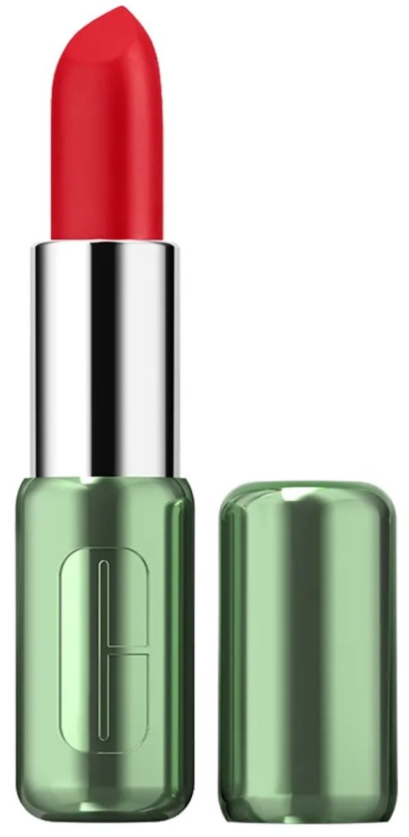 Ruj de buze Clinique Pop Longwear Lipstick Matte Chili Pop